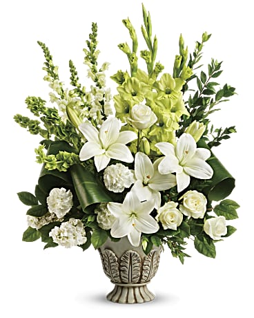 Teleflora's Clouds Of Heaven Bouquet Flower Arrangement